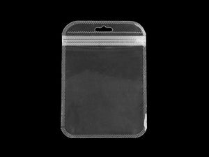 Pungi premium transparente cu închidere zip și orificiu de suspendare (10.5 x 15 cm) - Ambalaje resigilabile pentru retail și organizare