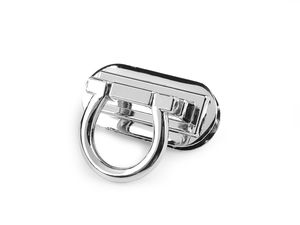 Sisteme de închidere metalice premium tip răsucire pentru genți și poșete - 20x42 mm