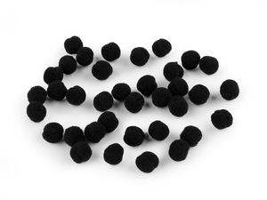 Pompoane mini premium pentru lucru manual (8 mm) - Pentru cusut, lipit, confecționarea de bijuterii și proiecte creative