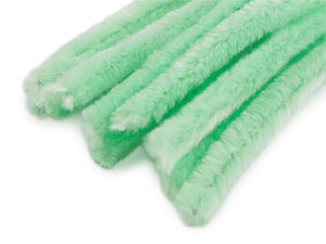 Sârme plușate premium chenille – Sârme flexibile modelaj 10mm x 30cm pentru activități creative, decorațiuni de sărbători și coronițe copii