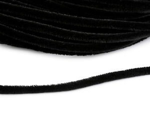Sârmă plușată chenille premium și tije creative (diametru 6 mm) - Curățători de pipe flexibili pentru lucru manual, la metru