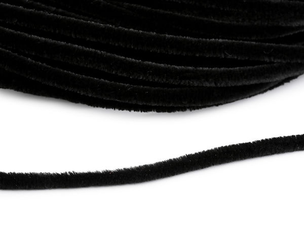Sârmă plușată chenille premium și tije creative (diametru 6 mm) - Curățători de pipe flexibili pentru lucru manual, la metru