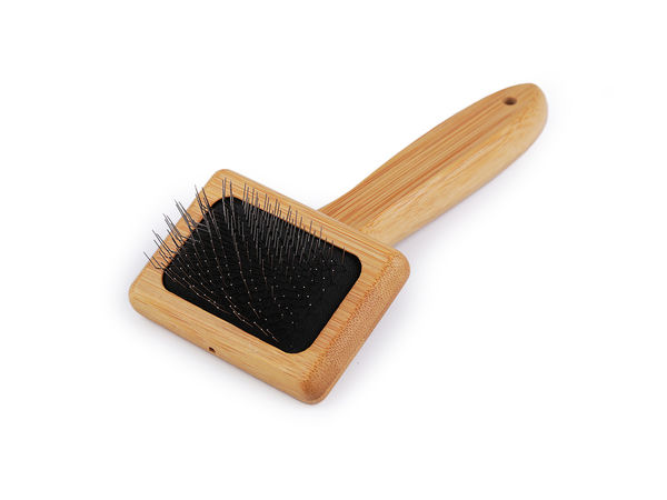 Perie premium pentru pieptănat macrame și pieptene de descâlcit (5x7 cm) | Instrument cu ace fine pentru finisarea fibrelor în artizanat și hobby-uri