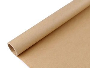 Rolă de hârtie Kraft naturală premium (0.7m x 2m) – Hârtie maro mată pentru împachetat cadouri, buchete florale și lucru manual