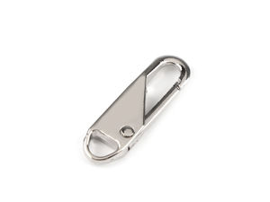 Cheiță metalică tip carabină premium pentru fermoar, de schimb sau pandantiv decorativ pentru genți, jachete și brelocuri