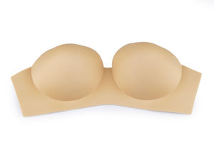 Inserție cupă sutien dintr-o singură bucată premium și amplificator de bust - Mărimea 36 (Nude)