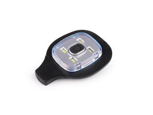 Inserție LED de cusut reîncărcabilă pentru căciuli, bentițe și haine DIY - 3 moduri de luminozitate, încărcare USB, negru