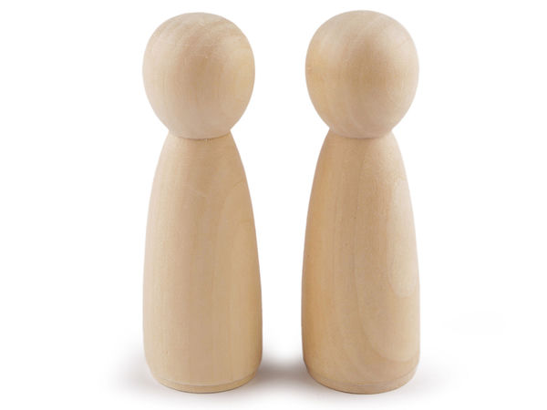Figurină din lemn pentru activități creative, 39x120 mm