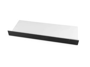 Separator și opritor magnetic transparent pentru rafturi metalice - 49 x 20 cm