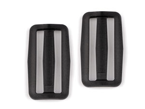 Regulator culisant premium din plastic de 50 mm pentru curele de geantă și rucsac (Negru)