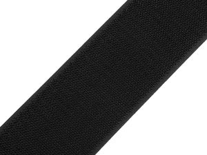 Bandă velcro (arici) premium de 50 mm (doar partea cu cârlige, neagră) – Soluție durabilă de cusut și fixare tehnică