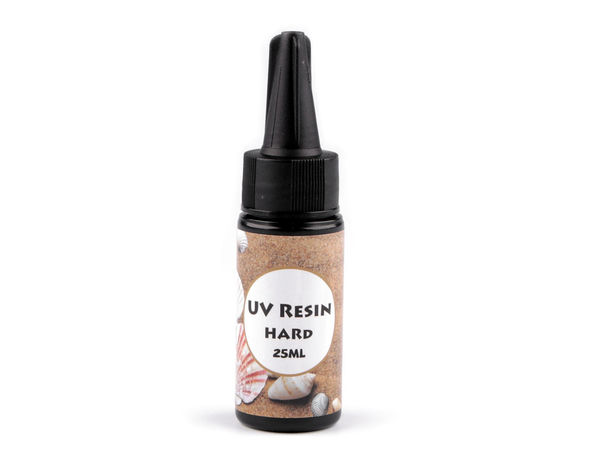 Rășină UV Premium, 25ml - Rășină de turnare transparentă cu uscare rapidă pentru bijuterii, proiecte craft și matrițe din silicon