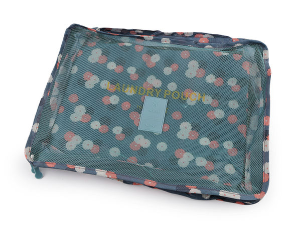 Set premium de 6 organizatoare textile pentru călătorie - Cuburi și huse ultra-ușoare pentru valiză, rucsac și dulap