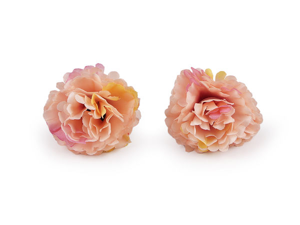 Flori artificiale miniaturale premium din material textil (3 cm) pentru coronițe, accesorii de păr și proiecte creative