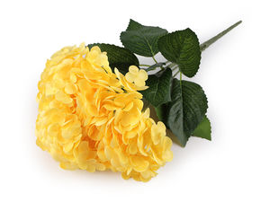 Buchet artificial de hortensii cu aspect natural - Aranjament floral cu 5 tije pentru vaze și proiecte de creație