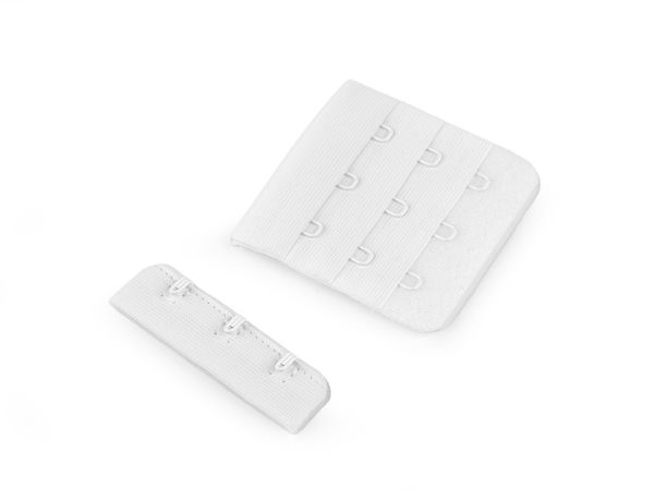 Prelungitor premium pentru sutien cu 3 rânduri de copci, lățime 50 mm | Extensie moale de lenjerie cu sistem moș și babă