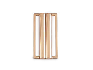 Cataramă metalică premium pentru curea de palton (50 mm) | Închizătoare minimalistă din două piese cu cârlig pentru îmbrăcăminte de exterior și rochii