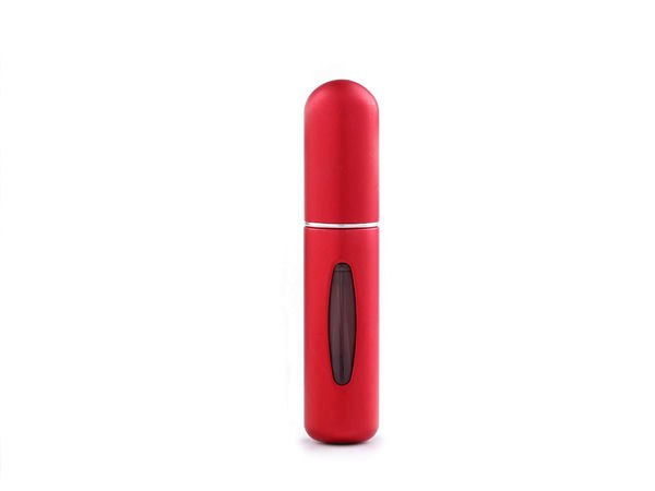 Atomizor de parfum reîncărcabil premium pentru călătorie (8 cm) – Sticluță spray mini, portabilă pentru poșetă
