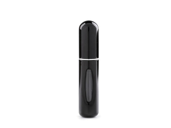 Atomizor de parfum reîncărcabil premium pentru călătorie (8 cm) – Sticluță spray mini, portabilă pentru poșetă