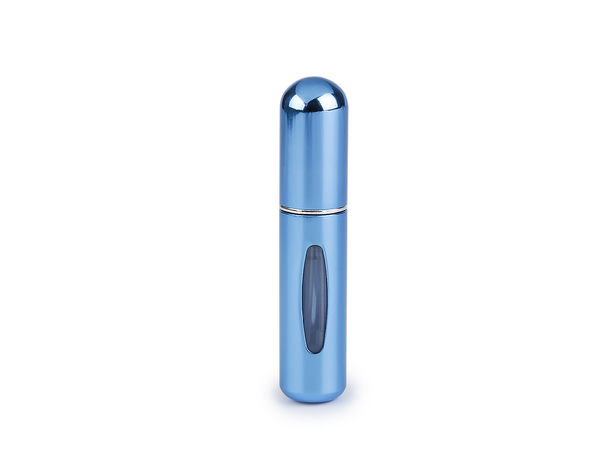 Atomizor de parfum reîncărcabil premium pentru călătorie (8 cm) – Sticluță spray mini, portabilă pentru poșetă