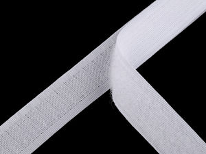 Bandă scai (arici) premium, lățime 20 cm, din poliester (PES) durabil, pentru croitorie și fixare tehnică