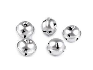 Zurgălăi metalici mați premium pentru lucru manual, coronițe și decorațiuni de Crăciun - 24 mm și 30 mm