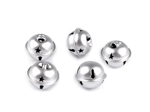 Zurgălăi metalici mați premium pentru lucru manual, coronițe și decorațiuni de Crăciun - 24 mm și 30 mm