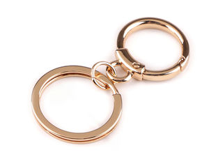 Carabină metalică premium cu inel de chei - Accesoriu versatil de prindere pentru genți, rucsacuri și accesorii