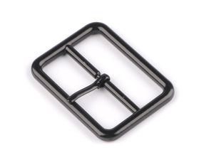 Cataramă metalică clasică pentru curea și prindere chingi, lac negru (potrivită pentru curele de 30 mm, 35 mm, 40 mm)