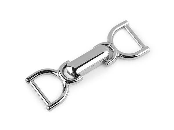 Închizătoare metalică rotativă decorativă premium (orificiu de trecere 18 mm) - Finisaj nichel