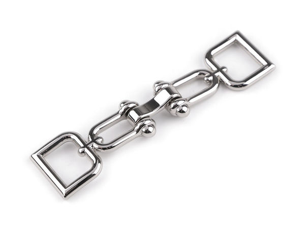 Închizătoare metalică decorativă premium pentru chingi de 15 mm | Accesorii metalice elegante pentru curele, genți și îmbrăcăminte