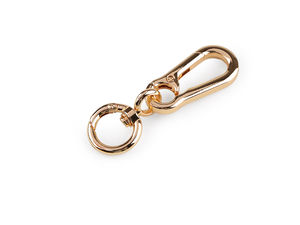 Carabină metalică rotativă premium cu inel rotund deschizabil - Compatibilă cu curele de 17 mm
