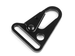 Carabină metalică premium pentru chingi de 32 mm - Negru lăcuit