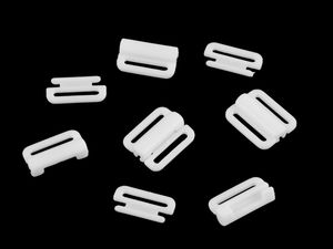Închizătoare premium din plastic pentru costume de baie și lenjerie - 15 mm