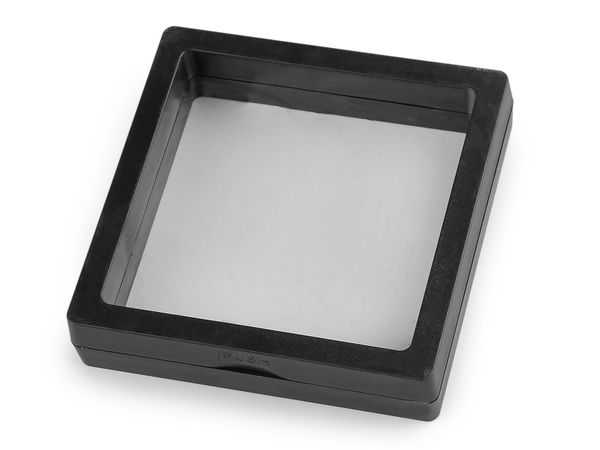 Cutie de prezentare 3D cu ramă flotantă pentru bijuterii și ambalaj cadou - 9x9 cm
