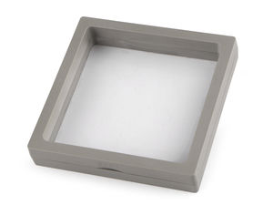Cutie premium de prezentare pentru bijuterii tip ramă 3D flotantă și ambalaj cadou, 11x11 cm