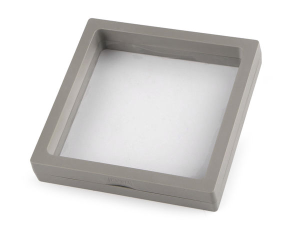 Cutie premium de prezentare pentru bijuterii tip ramă 3D flotantă și ambalaj cadou, 11x11 cm
