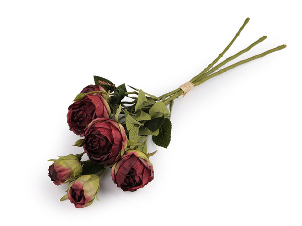 Buchet premium de trandafiri artificiali cu aspect realist - Flori de trandafir artificiale pentru decorul casei, aranjamente florale și proiecte creative