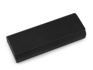 Etui premium rigid pentru ochelari - Toc metalic robust cu închidere magnetică și interior din piele întoarsă (6 x 15,5 cm)