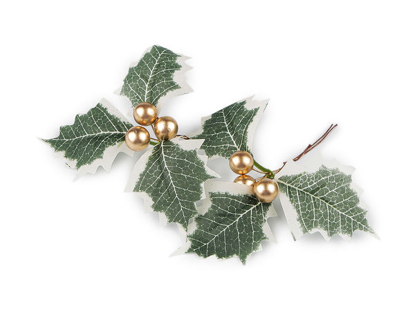Crenguțe artificiale flexibile cu măceșe și ilex pentru aranjamente florale și proiecte creative