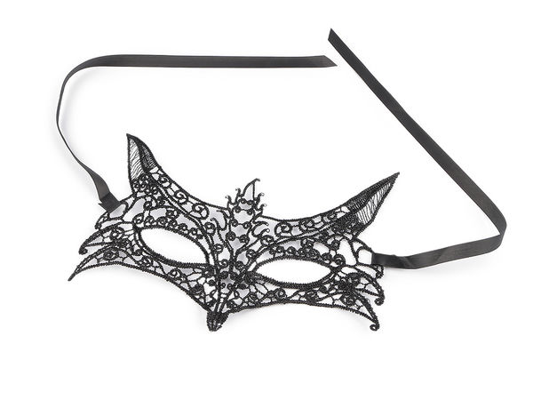 Mască elegantă din dantelă pentru bal mascat - Accesoriu premium pentru costume de carnaval