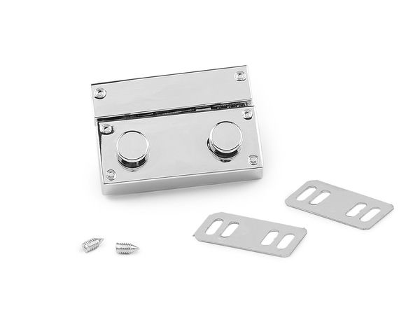 Set încuietoare metalică premium pentru genți (27 x 41 mm) - Închizătoare cu buton glisant pentru poșete, genți de mână și rucsacuri