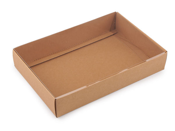 Cutie cadou premium din hârtie maro natur cu capac transparent - Cutie de prezentare kraft ușor de asamblat