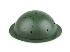Suport rotund premium cu grilă pentru aranjamente florale (Ø16,5 cm) – Suport din plastic verde pentru ikebana și buchete