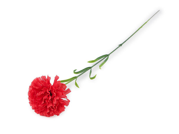Tije de garoafe artificiale premium cu sârmă modelabilă - Flori artificiale cu aspect realist pentru aranjamente florale, coroane și aranjamente funerare