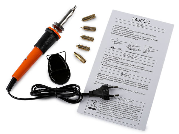 Set versatil de creație 2 în 1: ciocan de lipit și creion pentru pirogravură pe lemn, cu 6 vârfuri (30W, 220-240V)