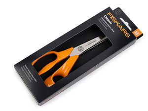 Foarfecă de croitorie Fiskars Classic Orange - Foarfecă profesională de 21 cm pentru cusut și materiale textile