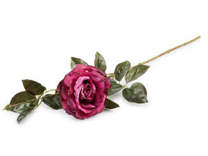 Fir de trandafir artificial premium roz cu tijă flexibilă - Decor floral realist pentru vaze, proiecte de galanterie și aranjamente