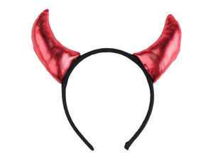 Bentiță pentru costum cu coarne de diavol - Accesoriu premium de petrecere pentru Carnaval și Halloween