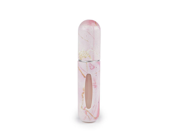 Atomizor premium reîncărcabil pentru parfum de călătorie - Mini recipient portabil cu pulverizator, 8 cm